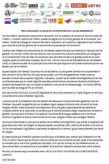 manifest xarxa