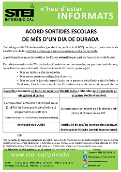 sortides escolars més sun dia